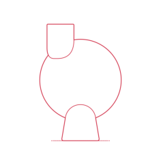 Objects Decorative Vases Sphere Vase Bubble Medio Outline Drawing Svg Vector, Free Vectors File